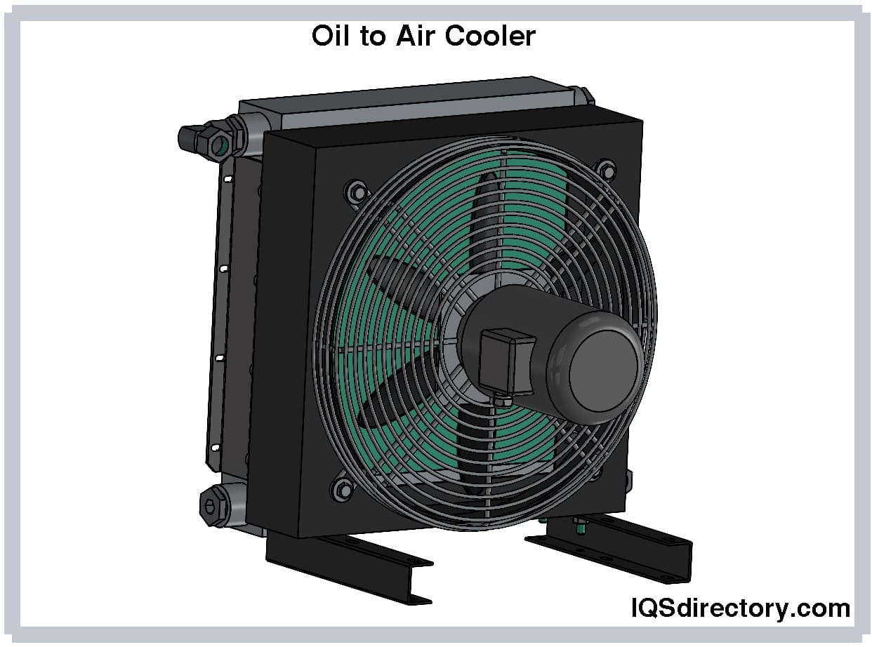 Oil to Air Cooler